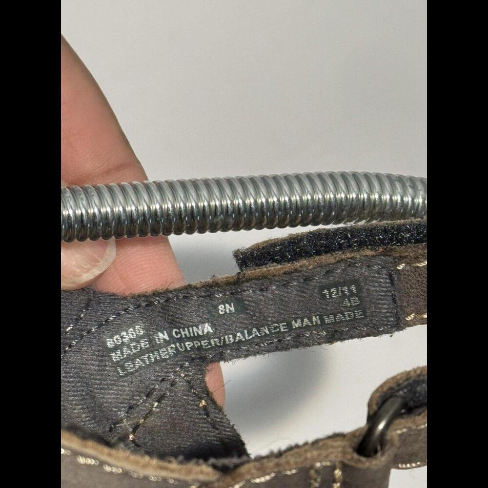 Womens Clark Shoes Size 8N Leather Upper Tan - Picture 6 of 6